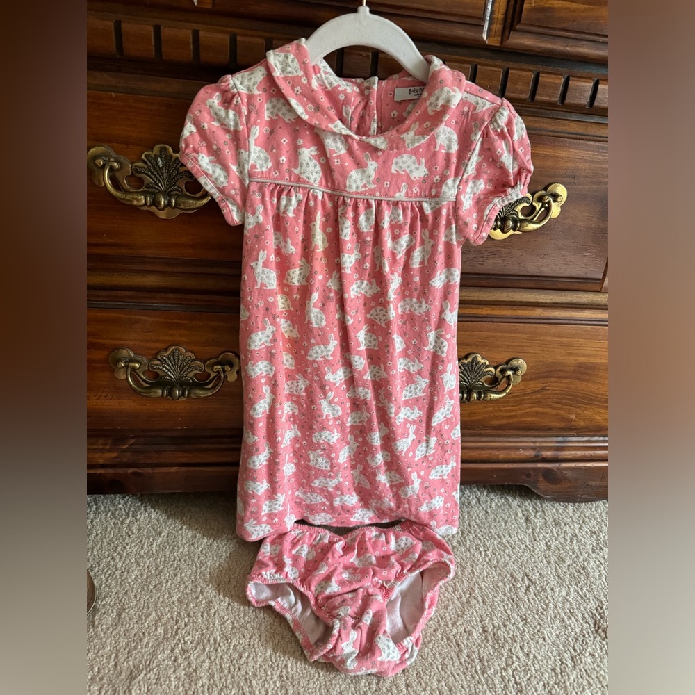 Baby Boden Bunny dress